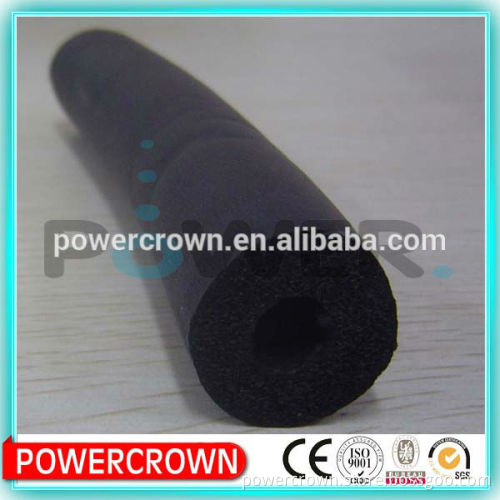 PVC/NBR black rubber foam insulation tube heat cold waterproof insulation